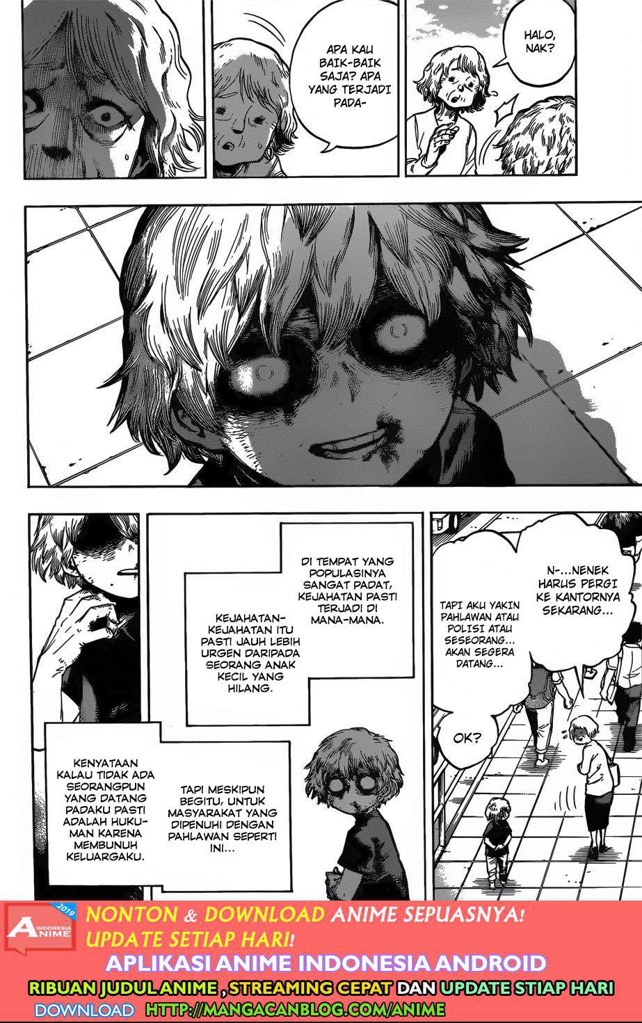 Baca Manga Boku no Hero Academia Chapter 237 Gambar 2