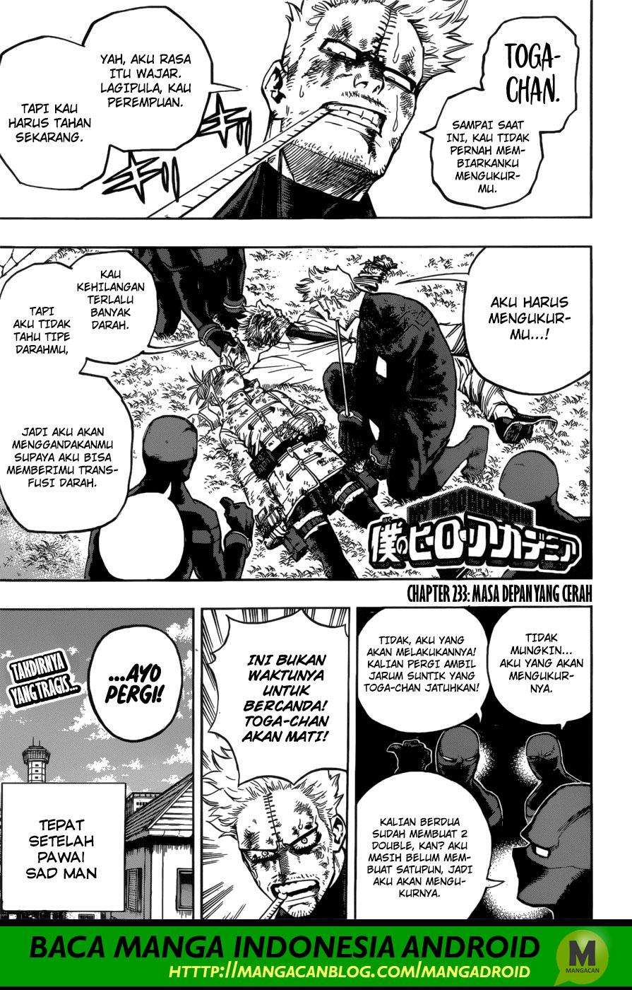 Komik Boku no Hero Academia - Chapter 233