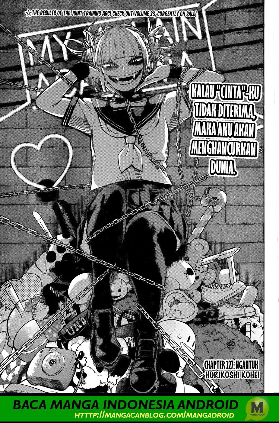 Komik Boku no Hero Academia - Chapter 227