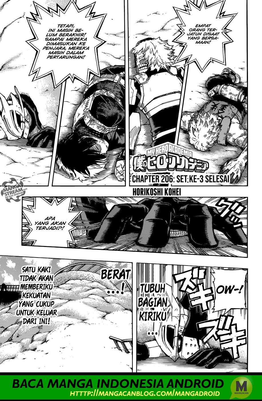 Komik Boku no Hero Academia - Chapter 206