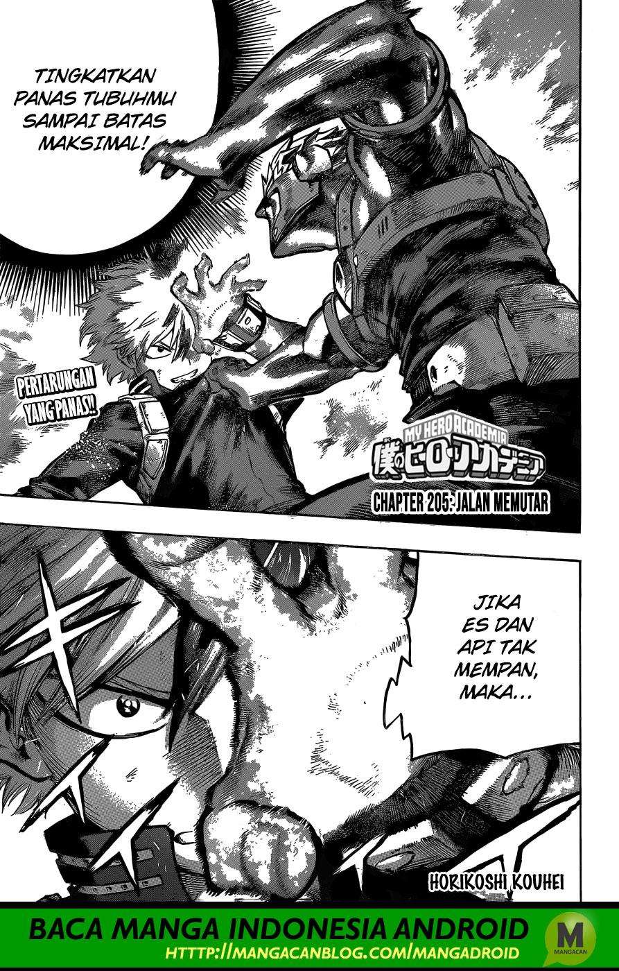 Komik Boku no Hero Academia - Chapter 205