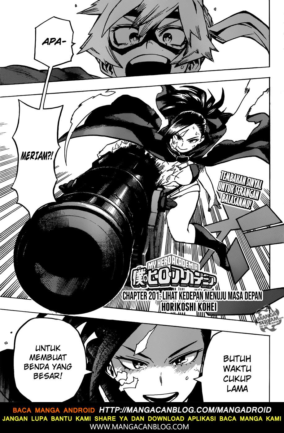 Komik Boku no Hero Academia - Chapter 201