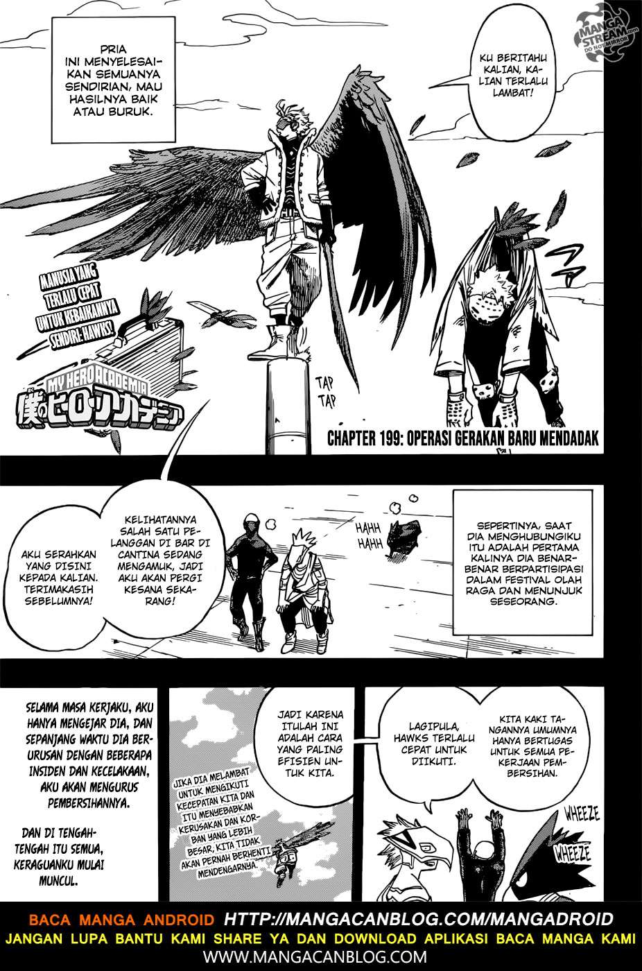 Komik Boku no Hero Academia - Chapter 199