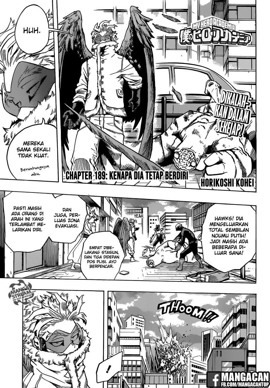 Komik Boku no Hero Academia - Chapter 189