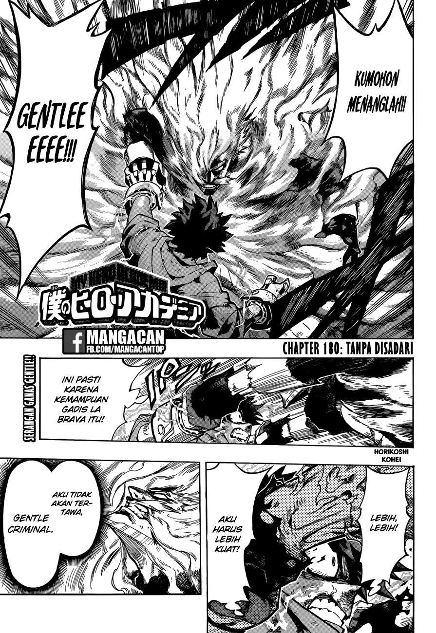 Komik Boku no Hero Academia - Chapter 180