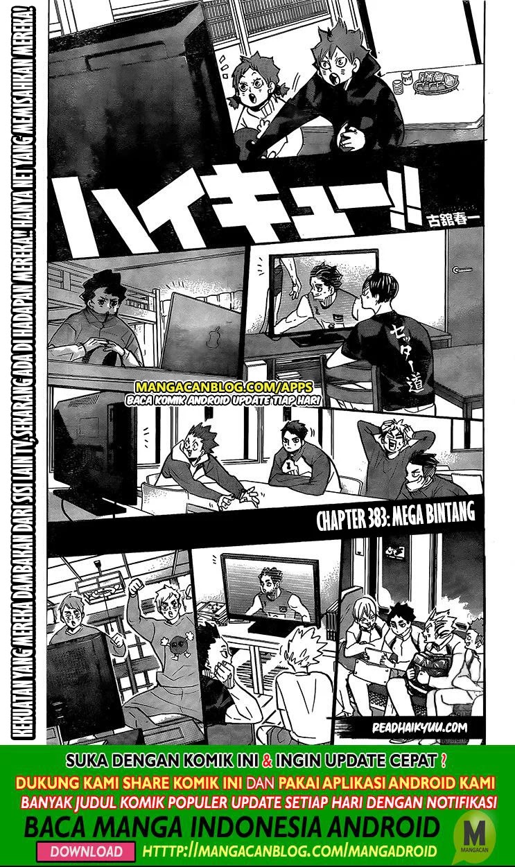 Komik Haikyuu!! - Chapter 383
