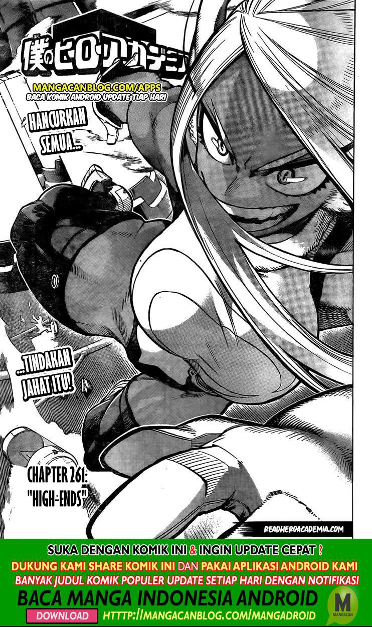 Komik Boku no Hero Academia - Chapter 261