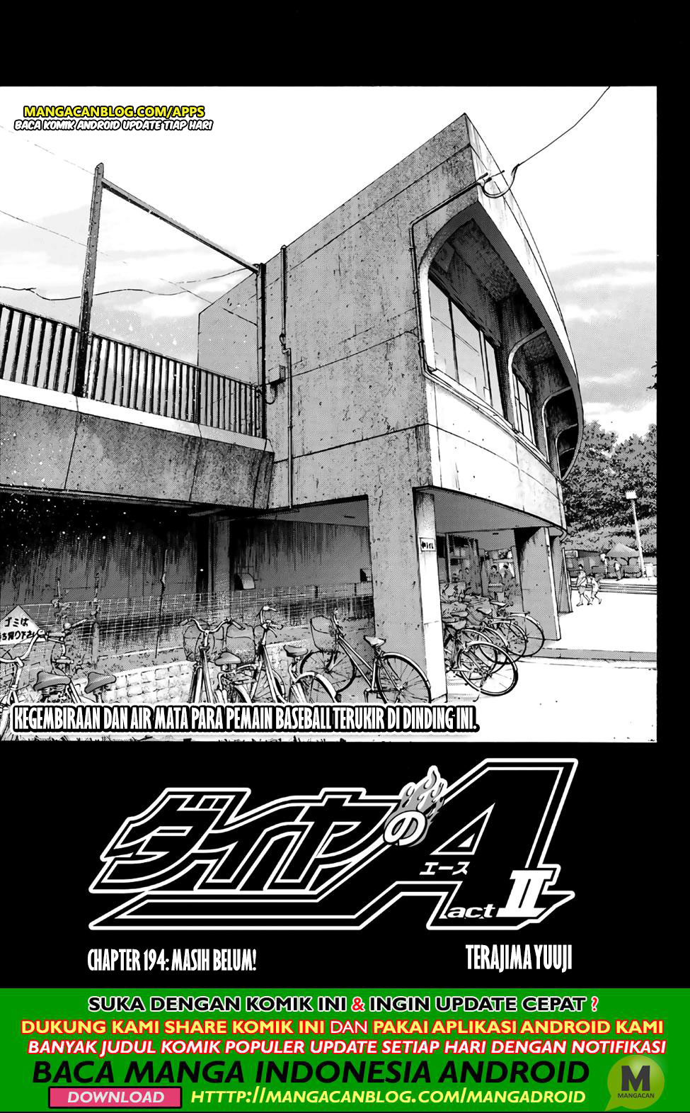 Komik Diamond no Ace Act 2 - Chapter 194