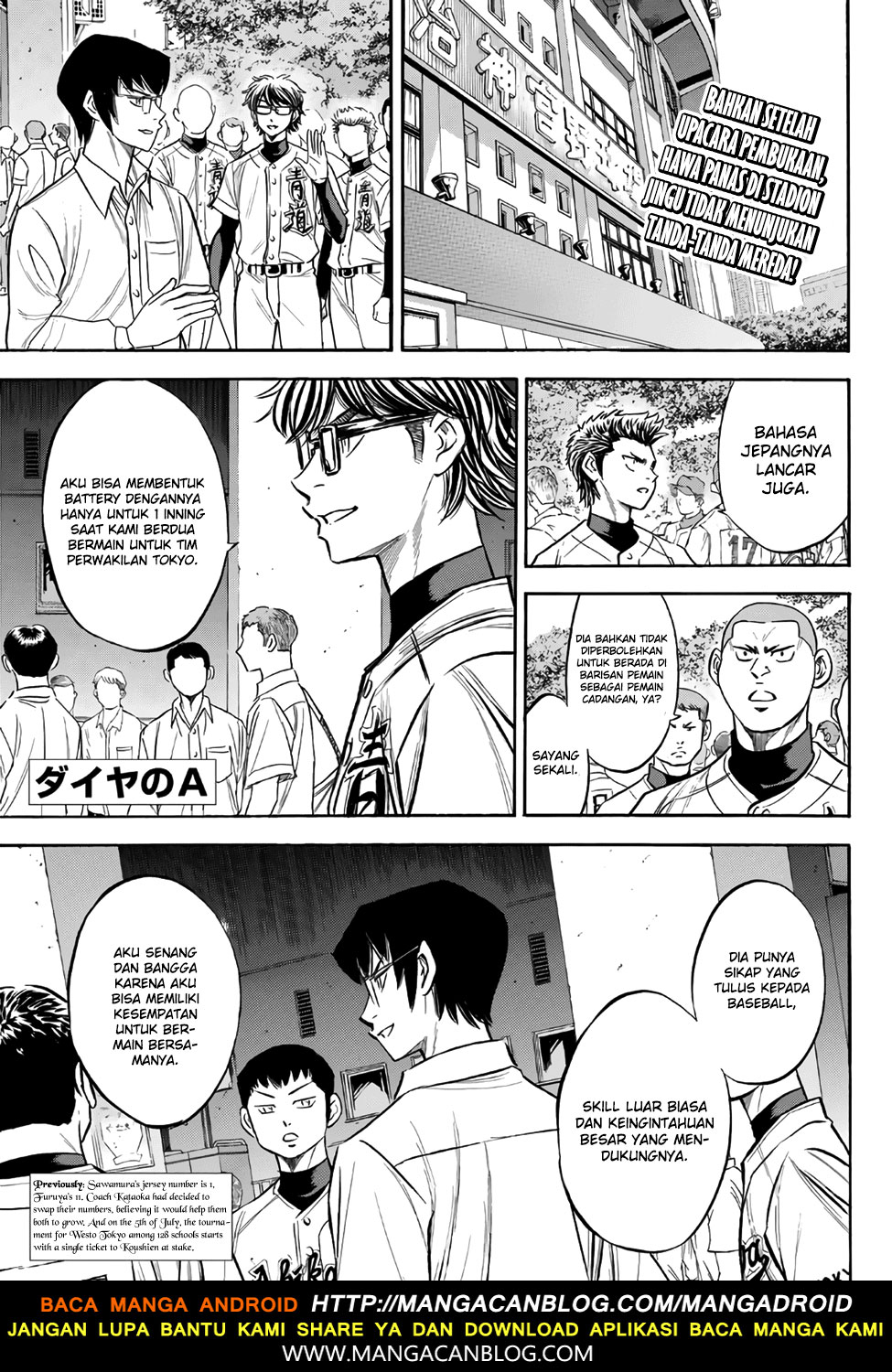 Komik Diamond no Ace Act 2 - Chapter 143