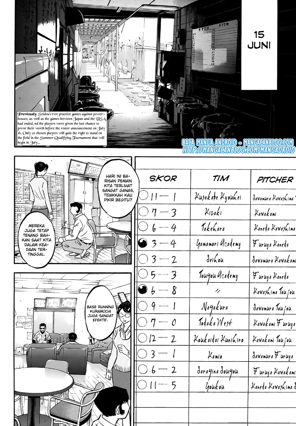 Baca Manga Diamond no Ace Act 2 Chapter 133 Gambar 2
