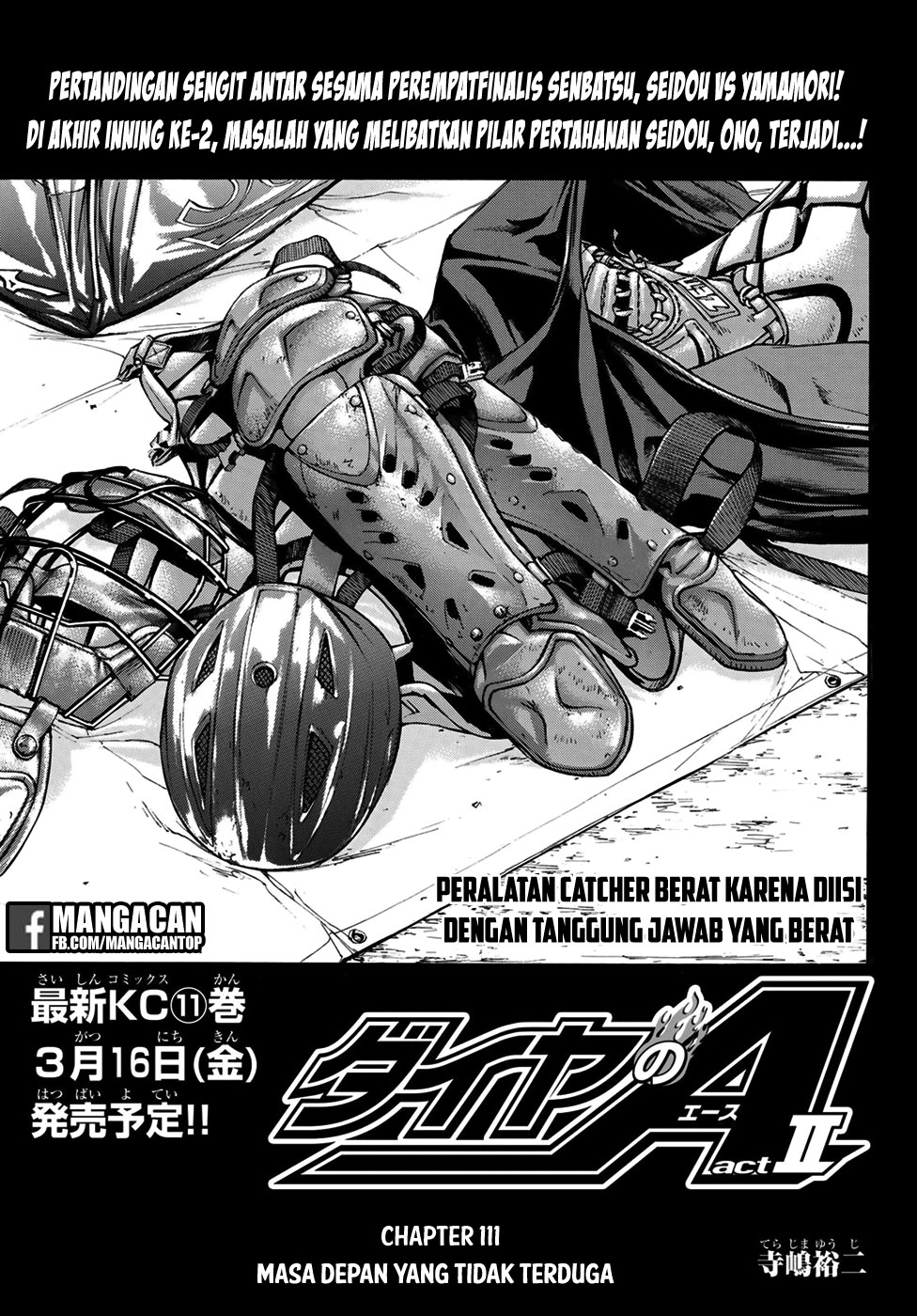 Komik Diamond no Ace Act 2 - Chapter 111
