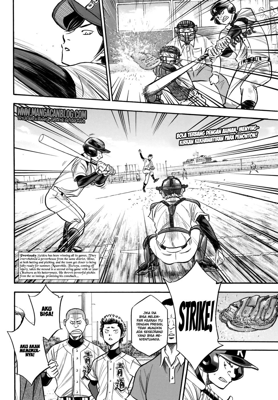 Baca Manga Diamond no Ace Act 2 Chapter 95 Gambar 2