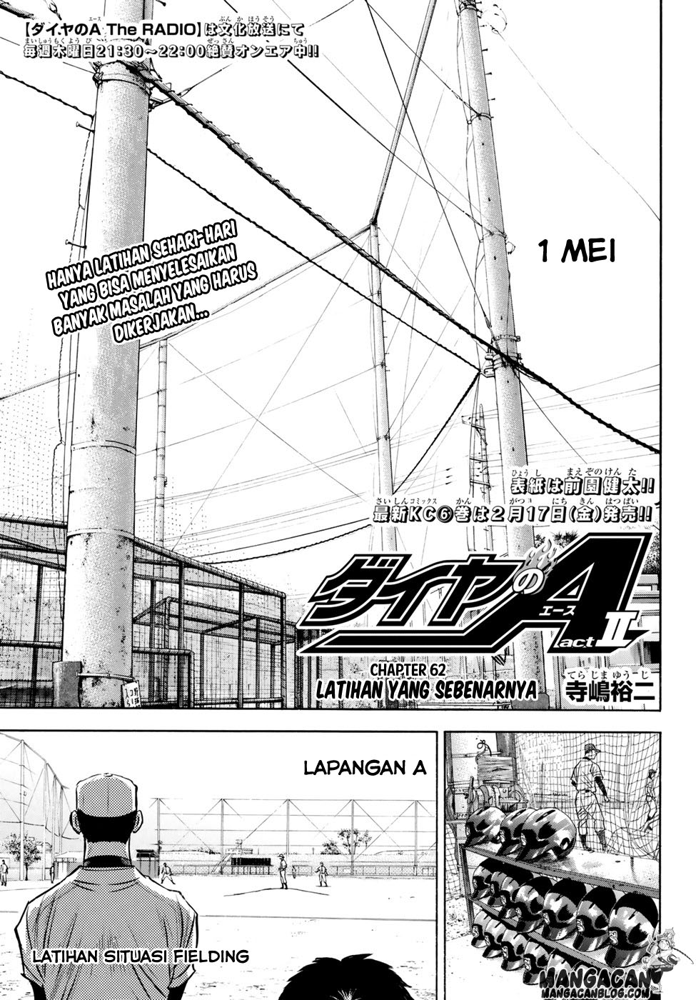 Komik Diamond no Ace Act 2 - Chapter 62