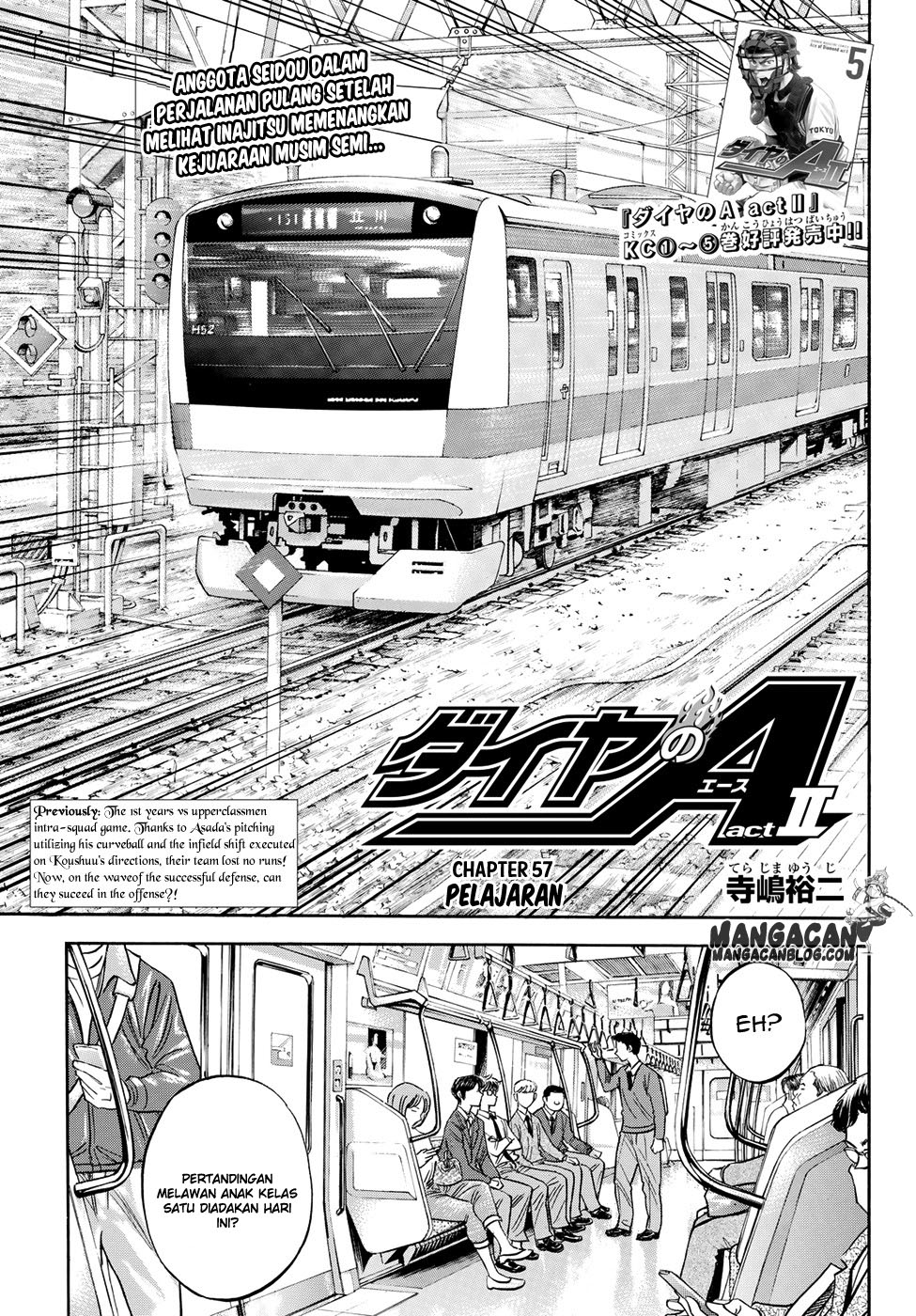 Komik Diamond no Ace Act 2 - Chapter 57