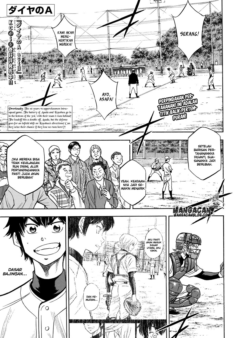 Komik Diamond no Ace Act 2 - Chapter 56