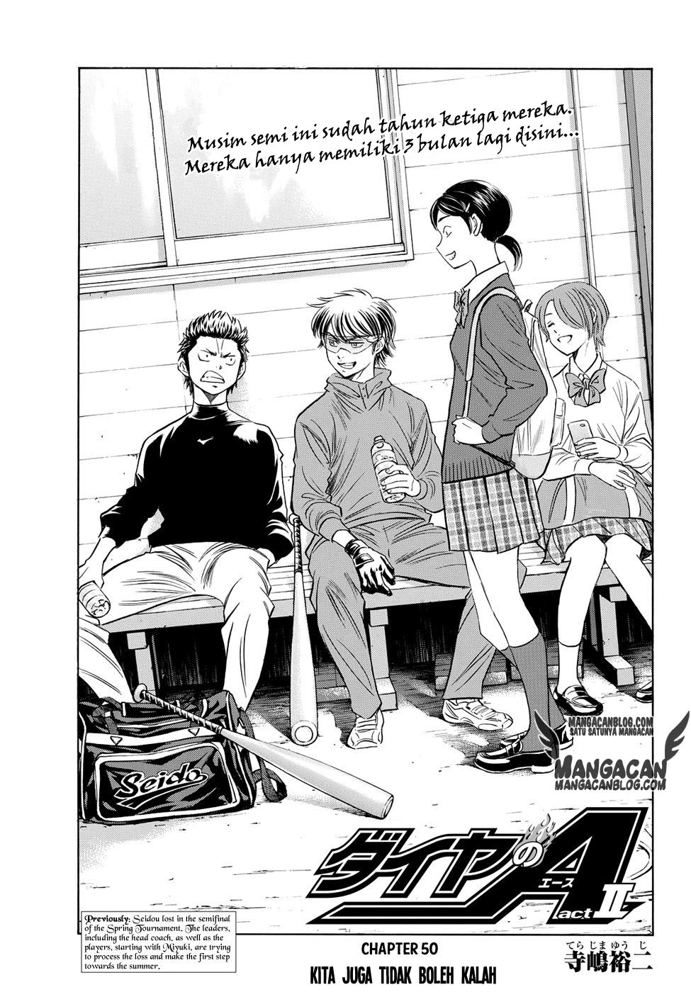 Komik Diamond no Ace Act 2 - Chapter 50