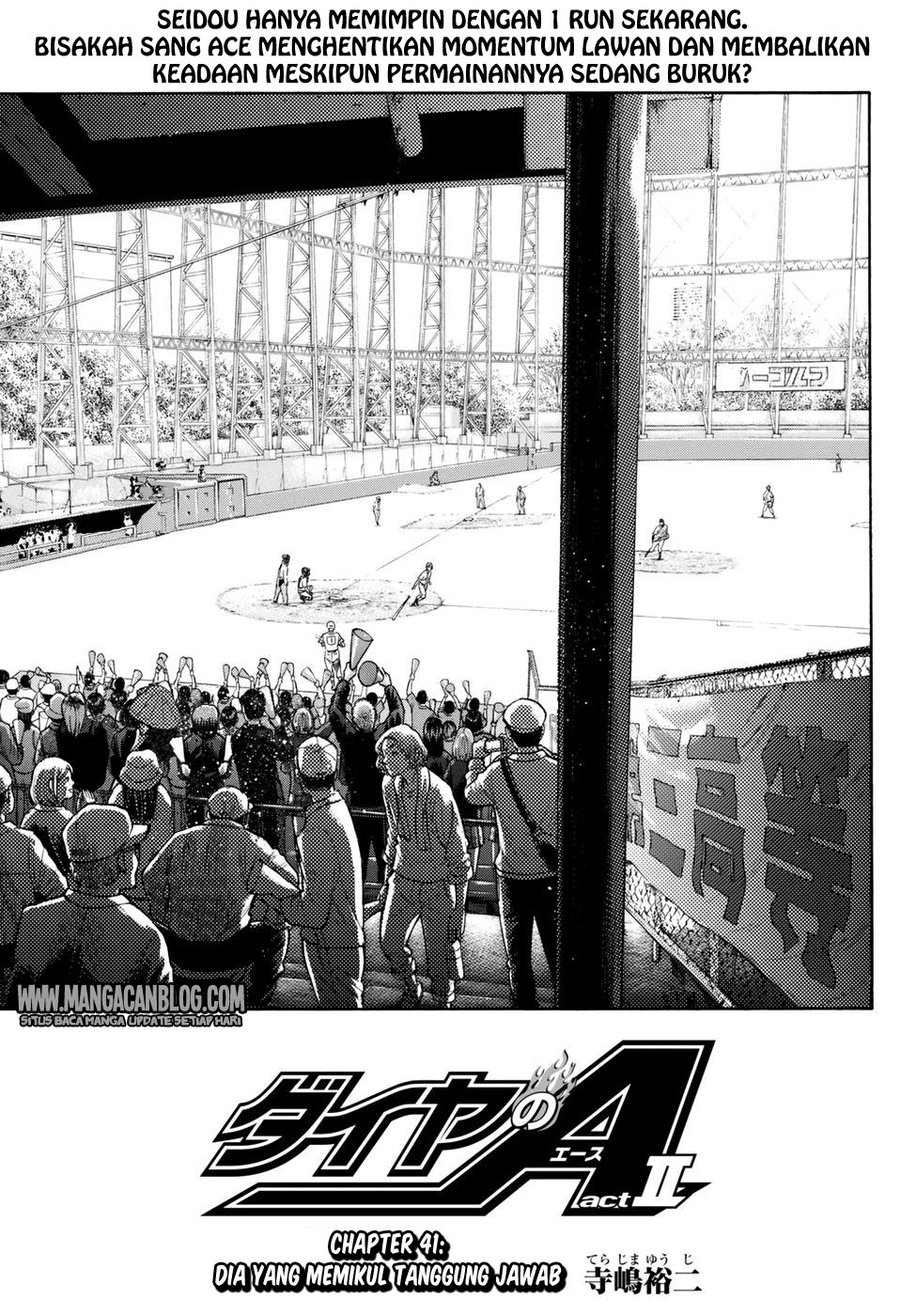 Komik Diamond no Ace Act 2 - Chapter 41