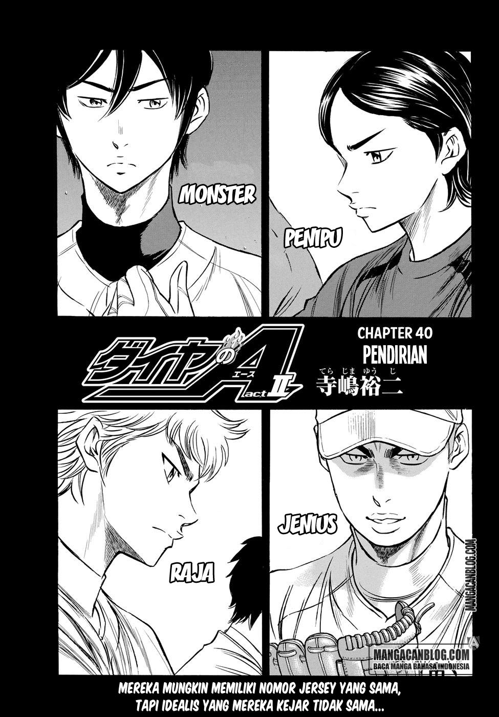 Komik Diamond no Ace Act 2 - Chapter 40