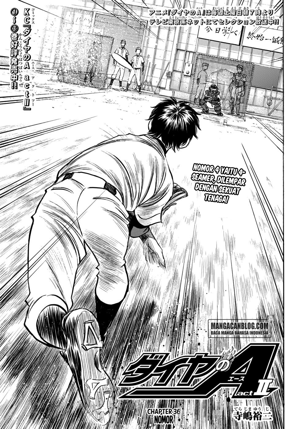 Komik Diamond no Ace Act 2 - Chapter 36