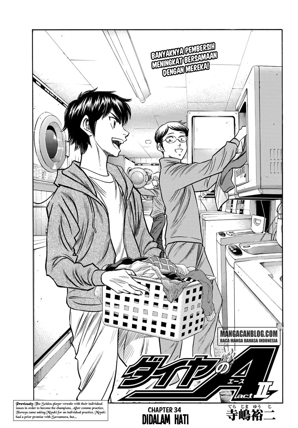 Komik Diamond no Ace Act 2 - Chapter 34