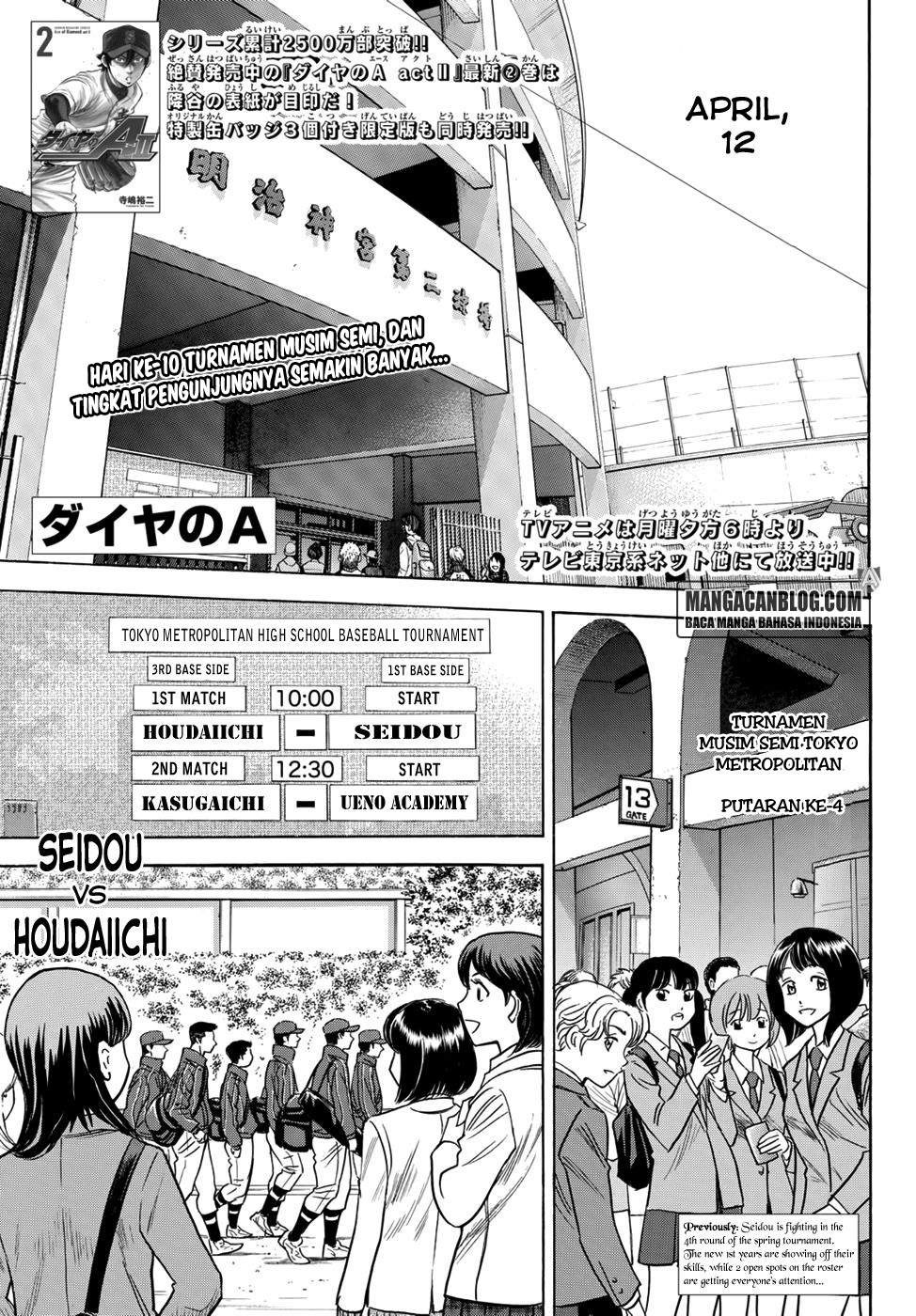 Komik Diamond no Ace Act 2 - Chapter 23