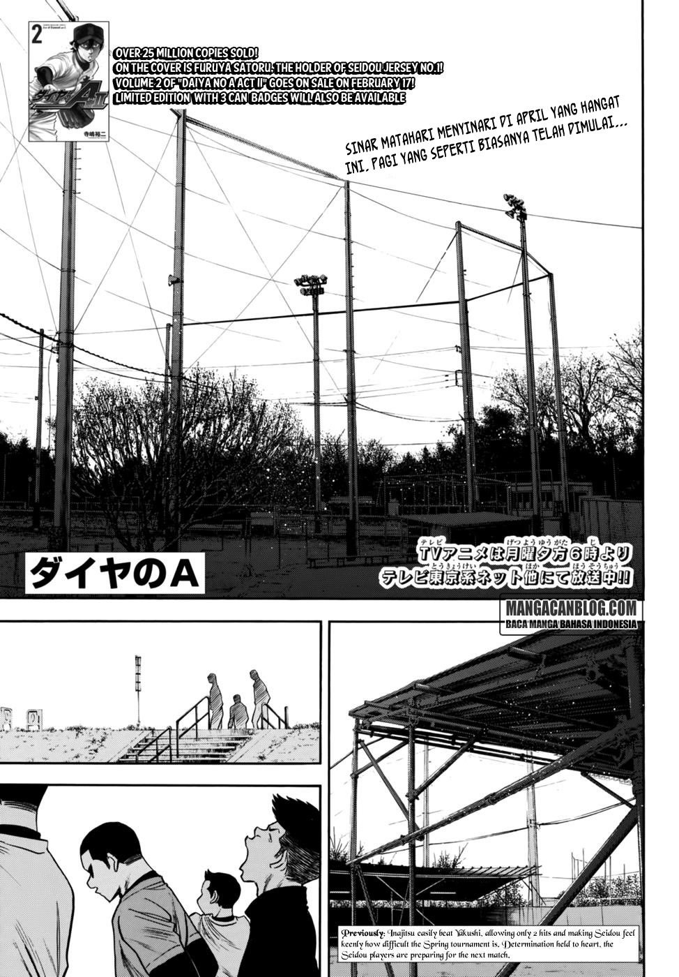 Komik Diamond no Ace Act 2 - Chapter 21
