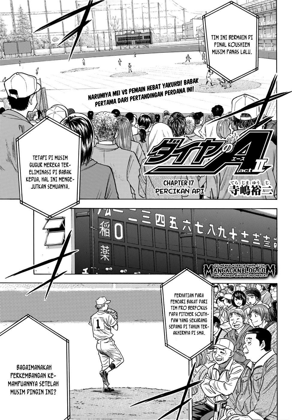 Komik Diamond no Ace Act 2 - Chapter 17