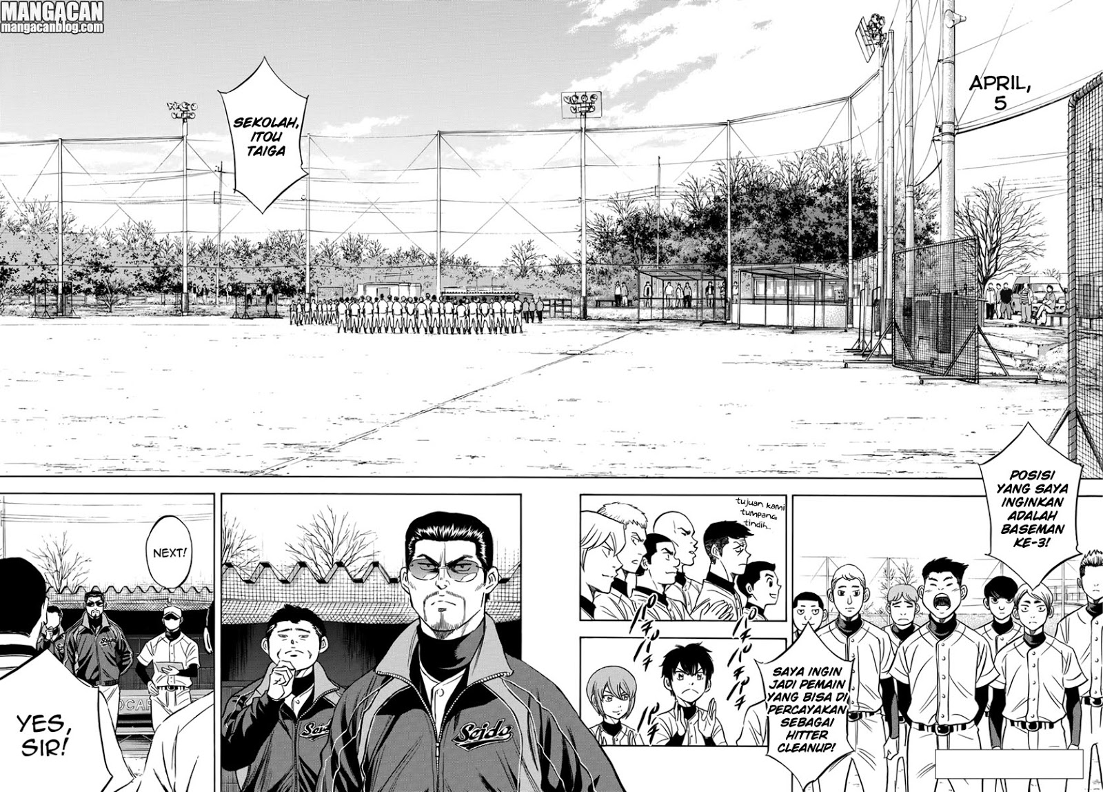 Baca Manga Diamond no Ace Act 2 Chapter 12 Gambar 2