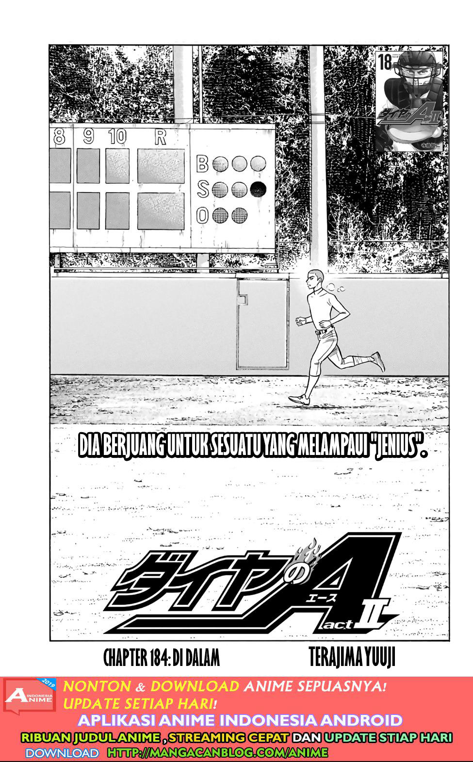 Komik Diamond no Ace Act 2 - Chapter 184