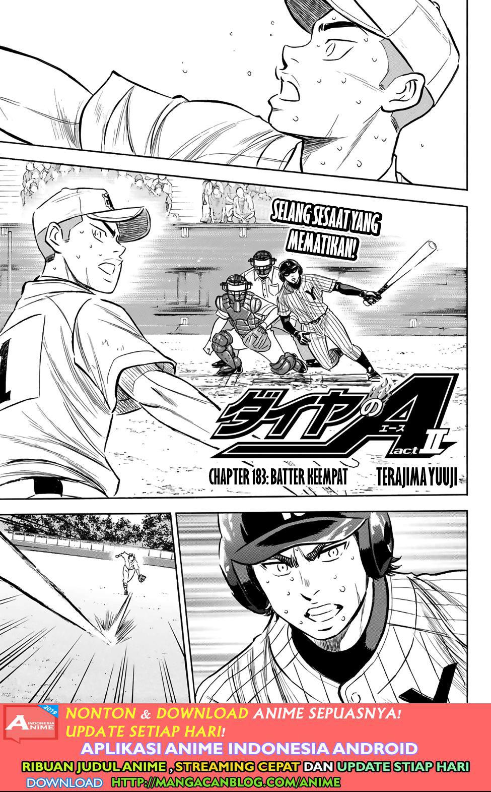 Komik Diamond no Ace Act 2 - Chapter 183