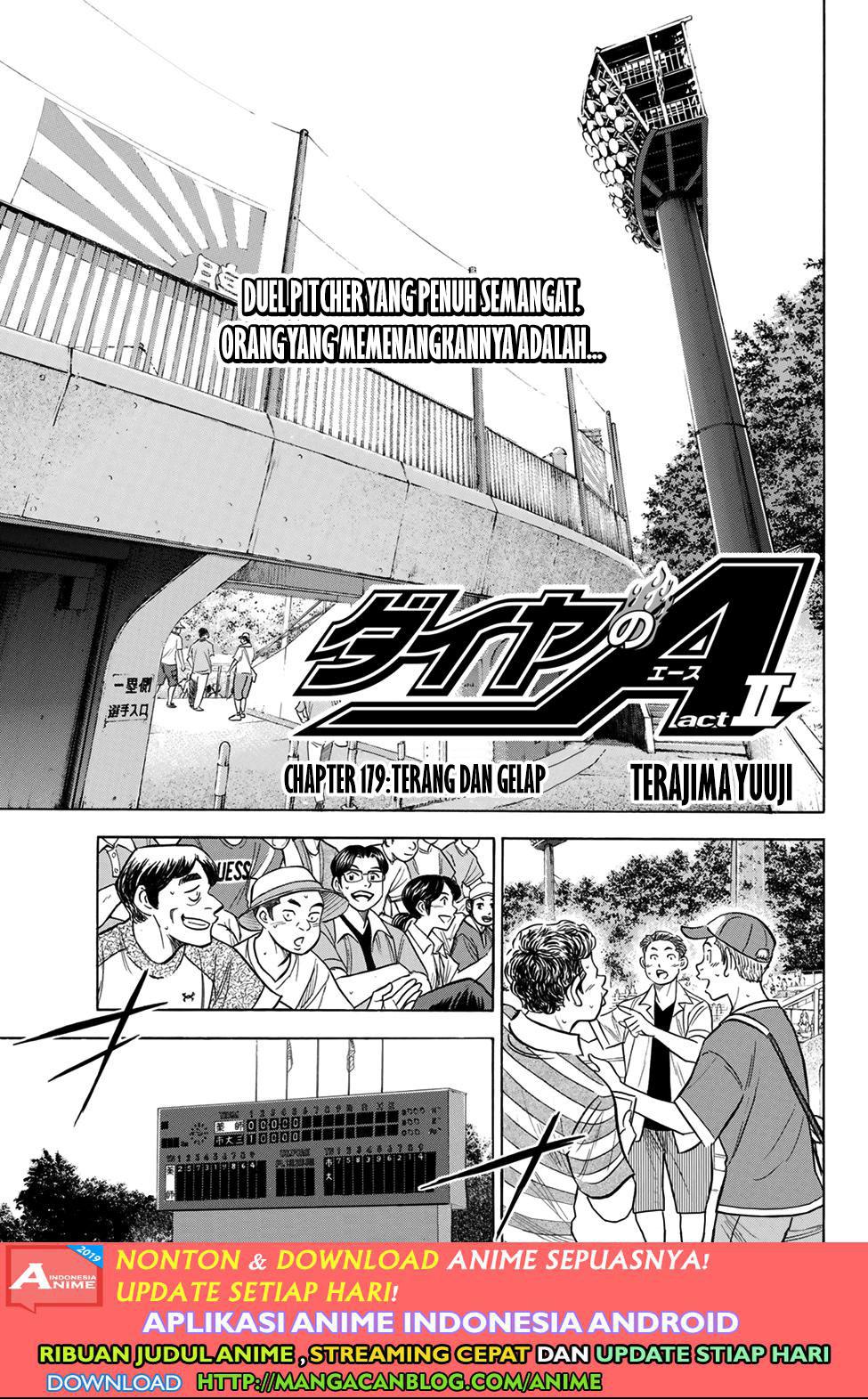 Komik Diamond no Ace Act 2 - Chapter 179
