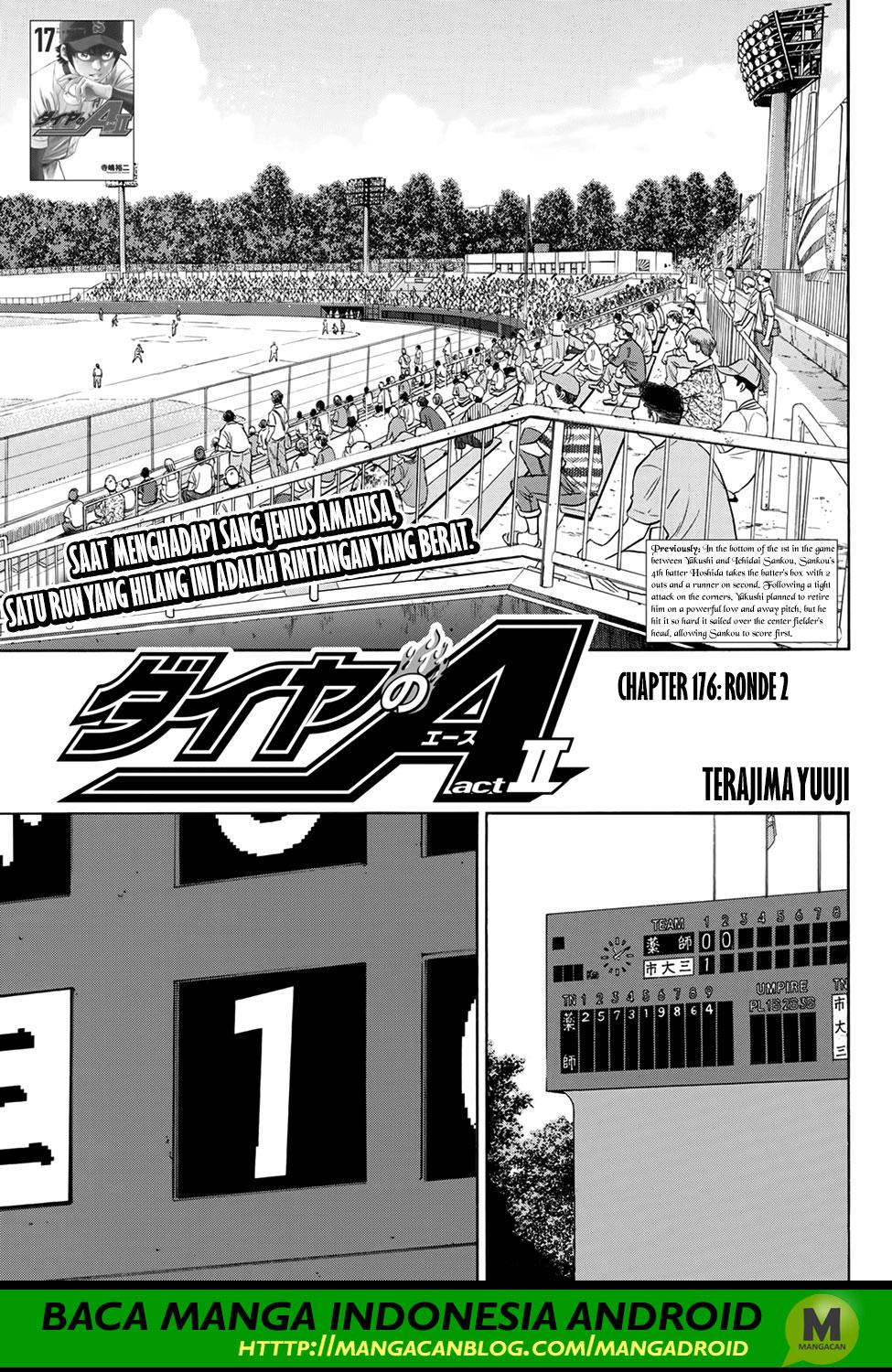 Komik Diamond no Ace Act 2 - Chapter 176