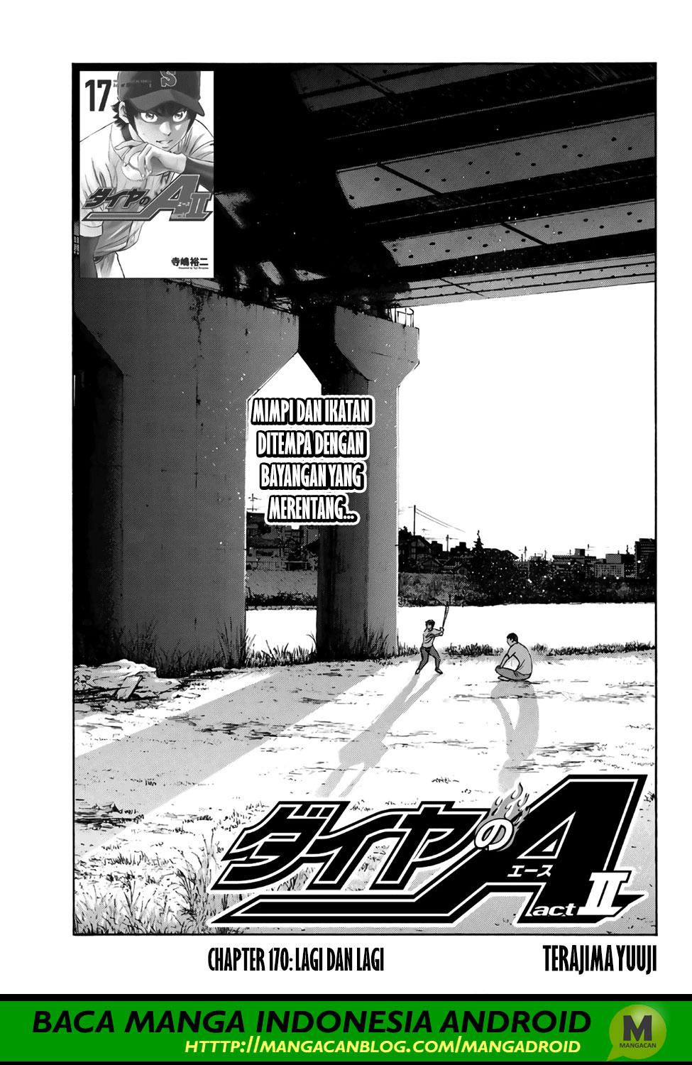 Komik Diamond no Ace Act 2 - Chapter 170