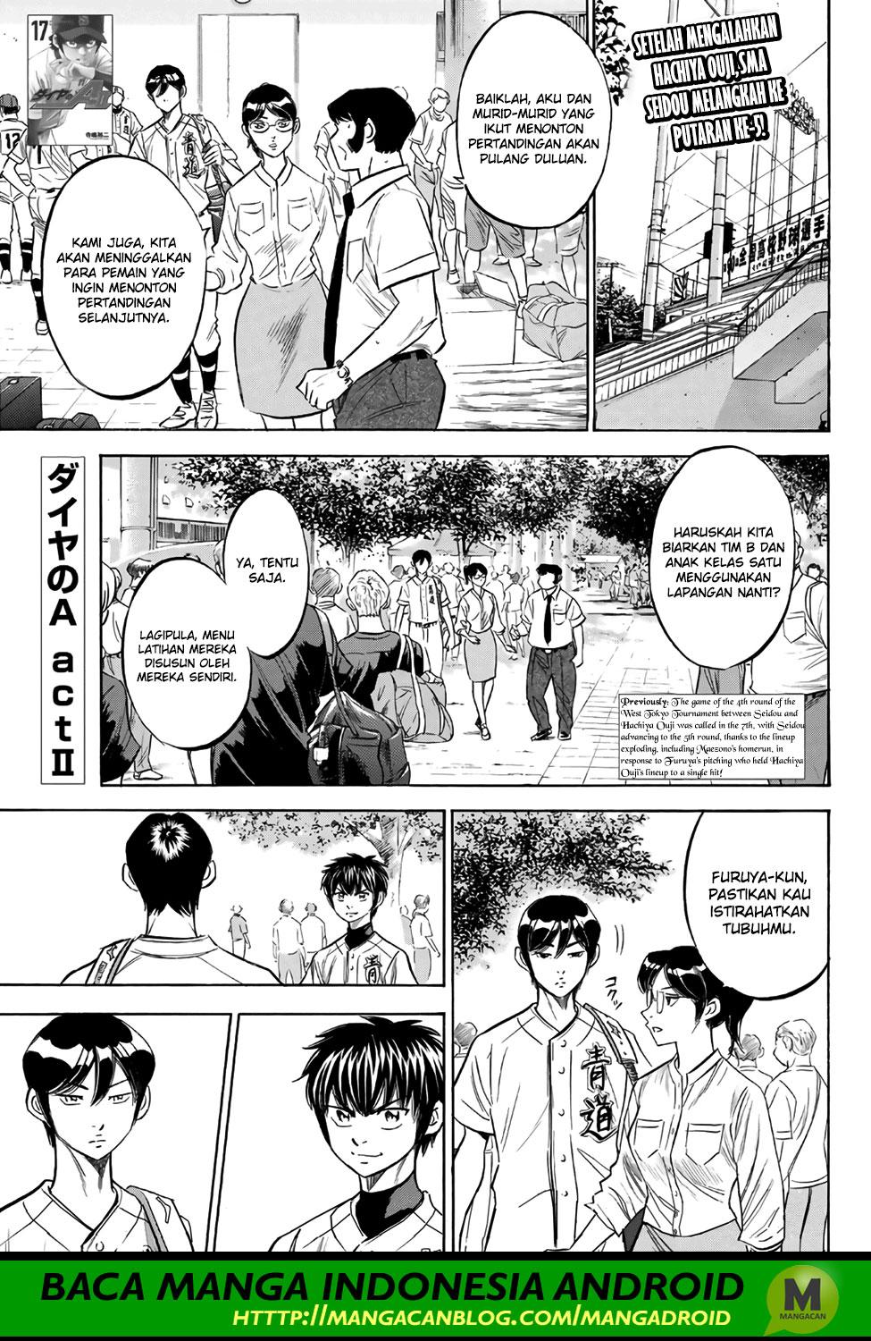 Komik Diamond no Ace Act 2 - Chapter 169