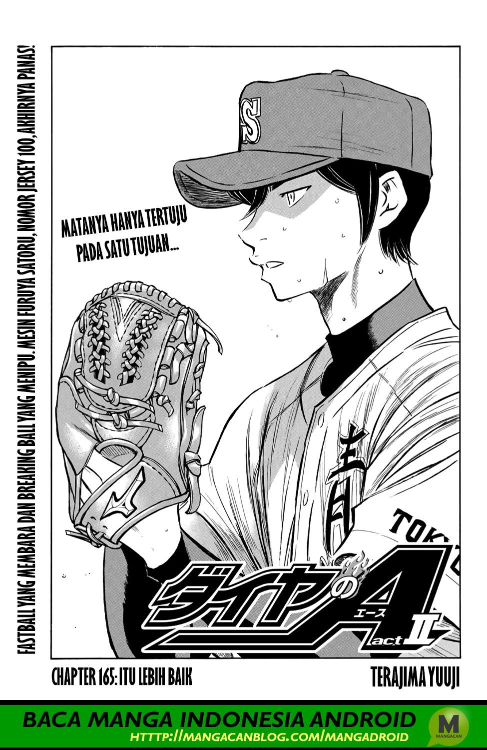 Komik Diamond no Ace Act 2 - Chapter 165