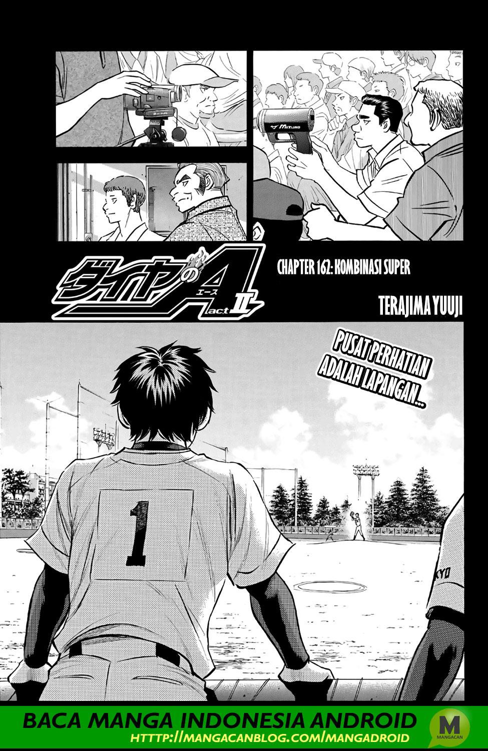 Komik Diamond no Ace Act 2 - Chapter 162