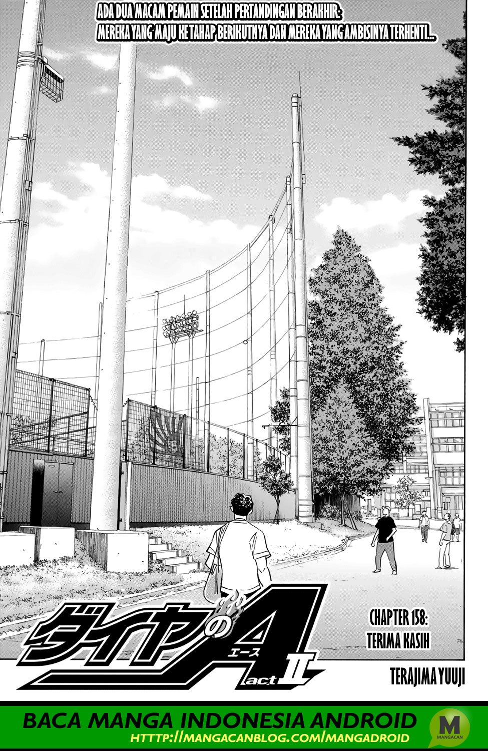 Komik Diamond no Ace Act 2 - Chapter 158