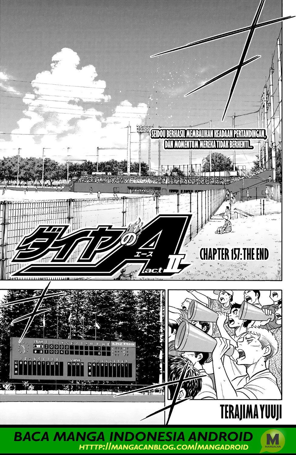 Komik Diamond no Ace Act 2 - Chapter 157
