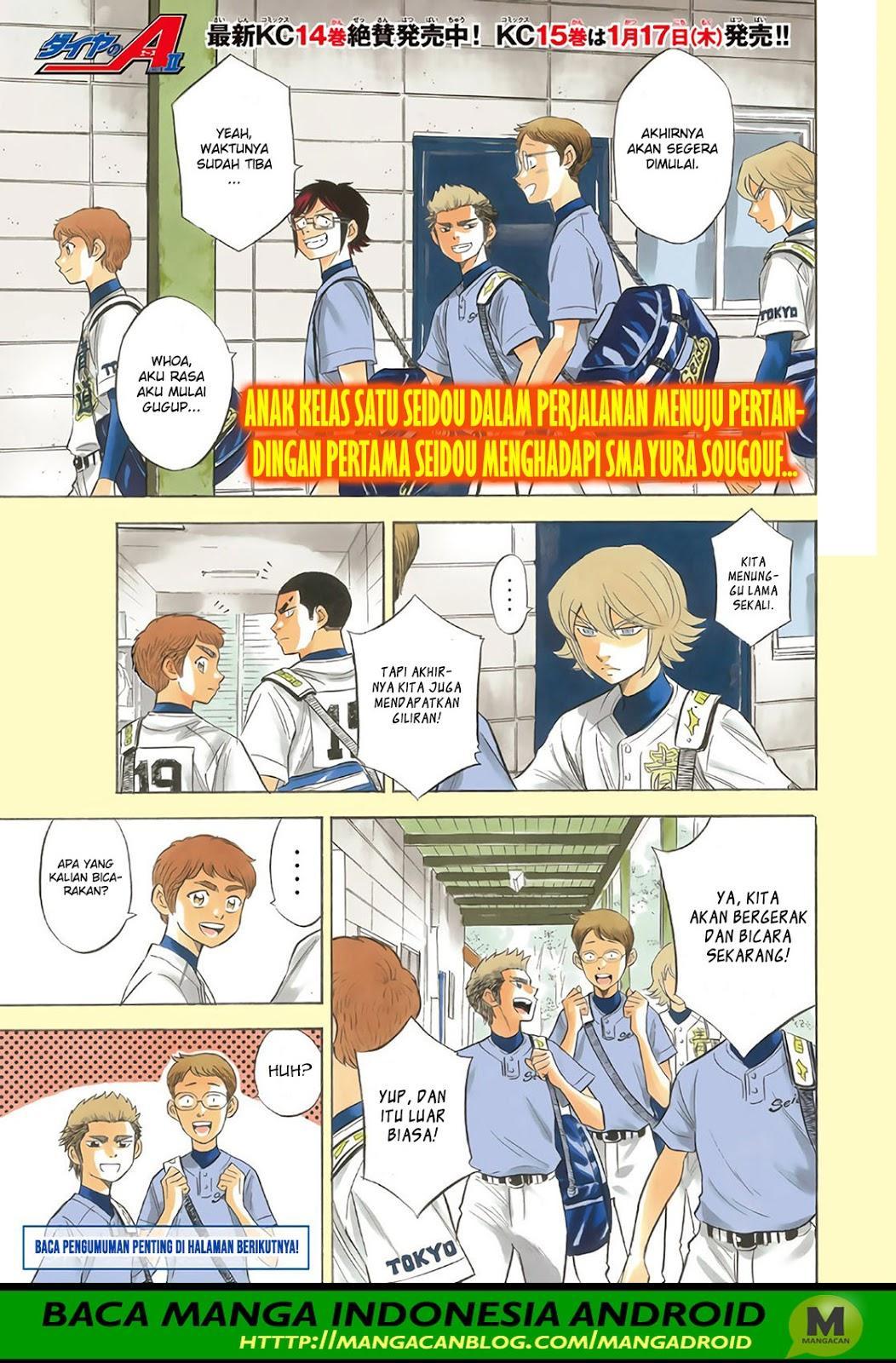 Komik Diamond no Ace Act 2 - Chapter 147