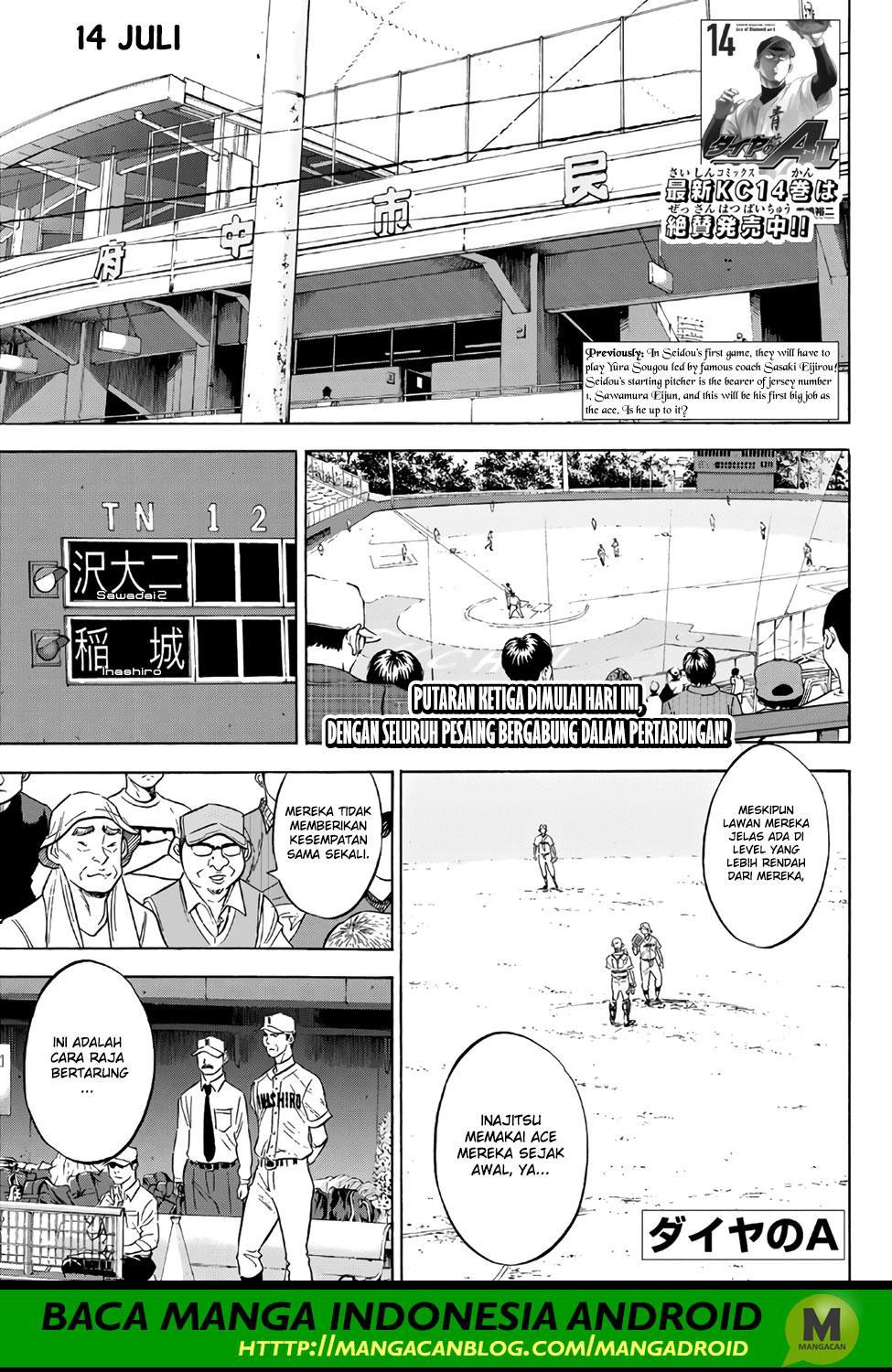 Komik Diamond no Ace Act 2 - Chapter 146