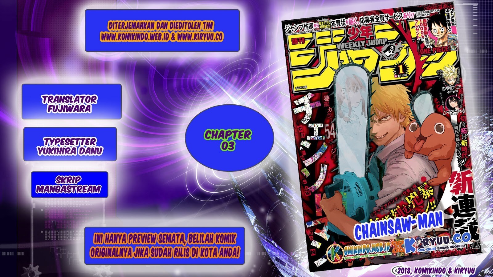 Komik Chainsaw Man - Chapter 03