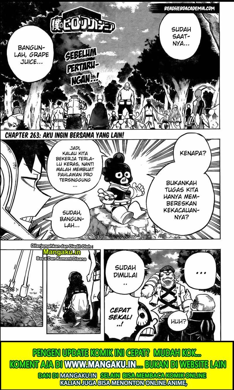 Komik Boku no Hero Academia - Chapter 263