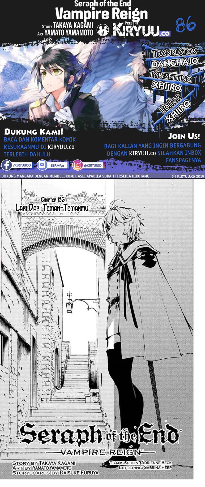 Komik Owari no Seraph - Chapter 86