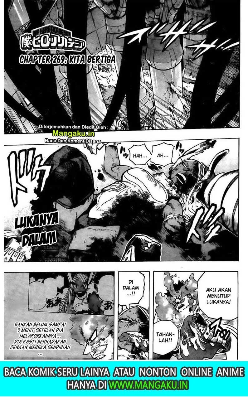 Baca Manga Boku no Hero Academia Chapter 269 Gambar 2