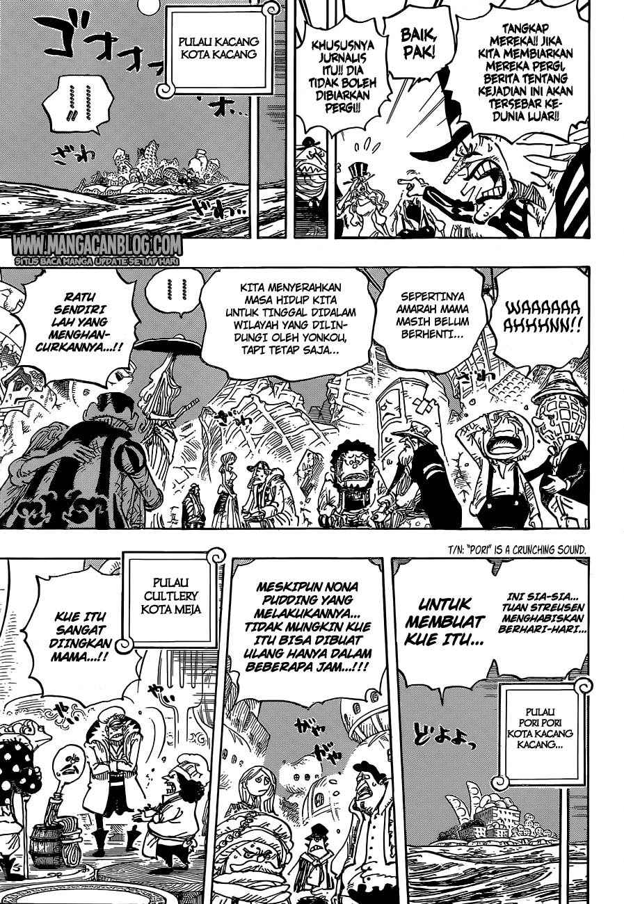 One Piece Chapter 899 Gambar 5