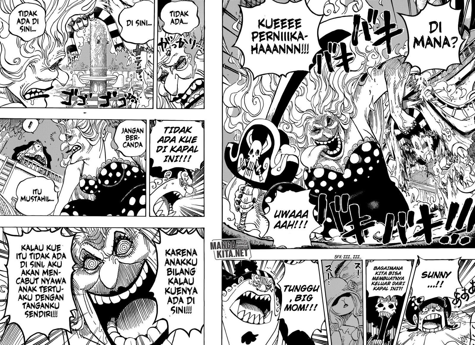 One Piece Chapter 890 Gambar 4