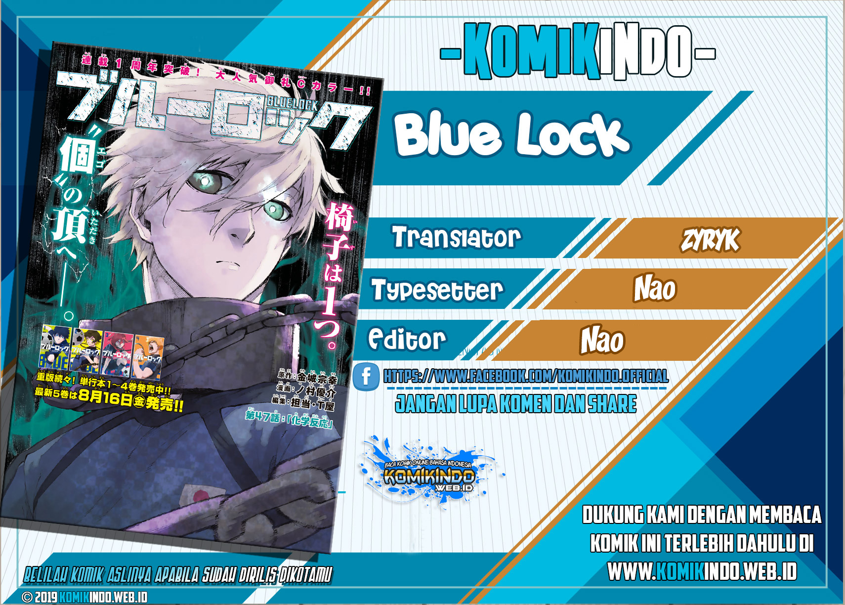 Komik Blue Lock - Chapter 18