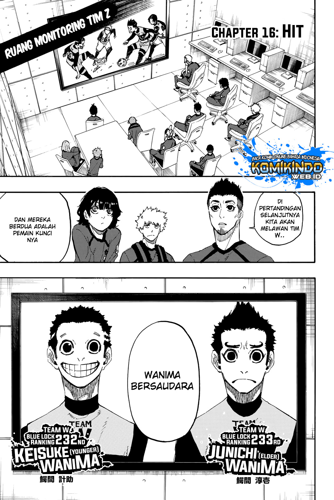 Baca Manga Blue Lock Chapter 16 Gambar 2
