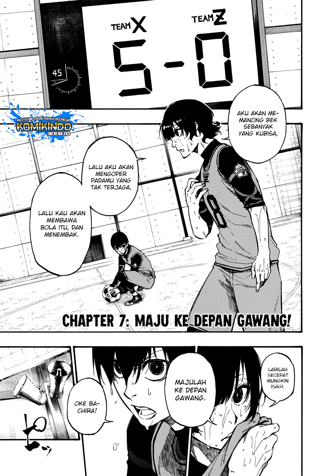 Baca Manga Blue Lock Chapter 07 Gambar 2