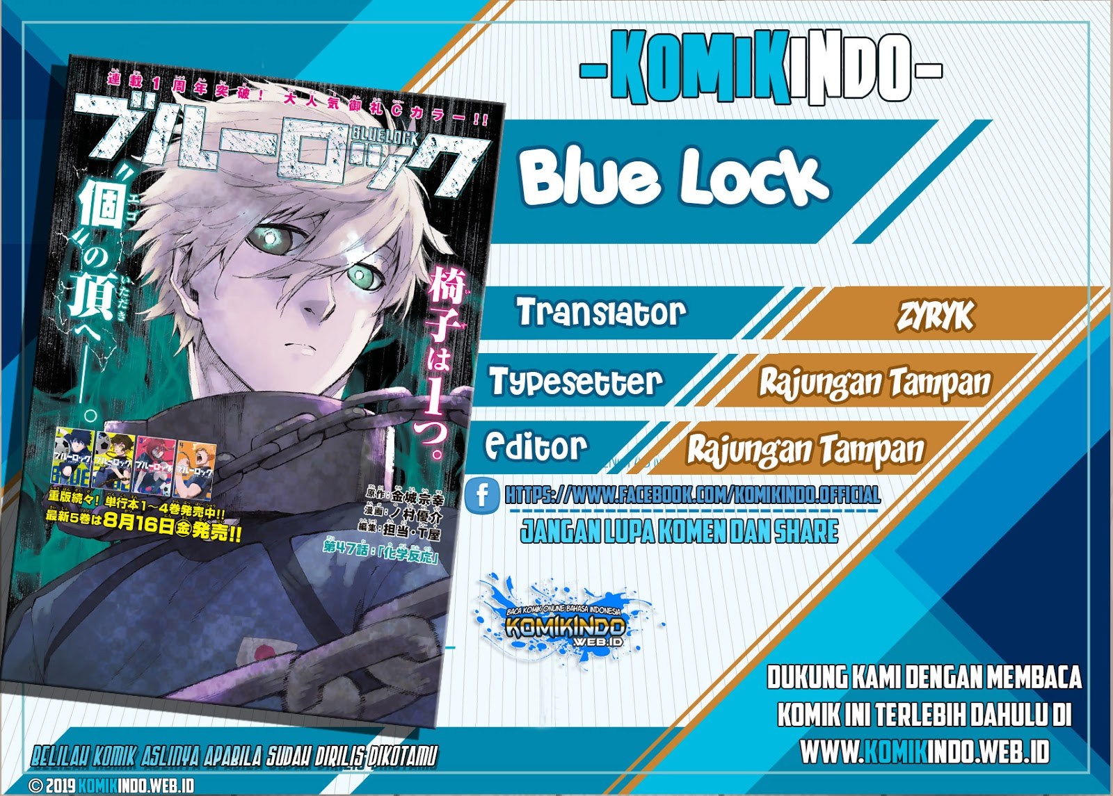 Komik Blue Lock - Chapter 06